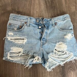 levi’s  denim shorts